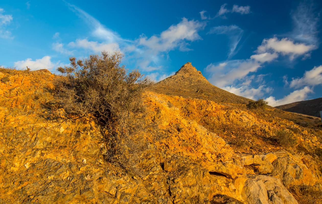 Pico de una montaña