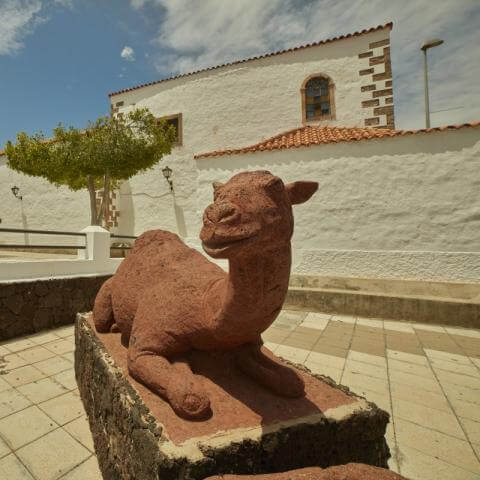 Escultura de un camello