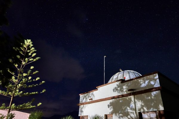 Cabecera del Observatorio Astronómico de Tefía